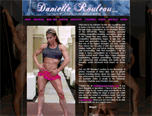 Tablet Screenshot of daniellerouleau.com
